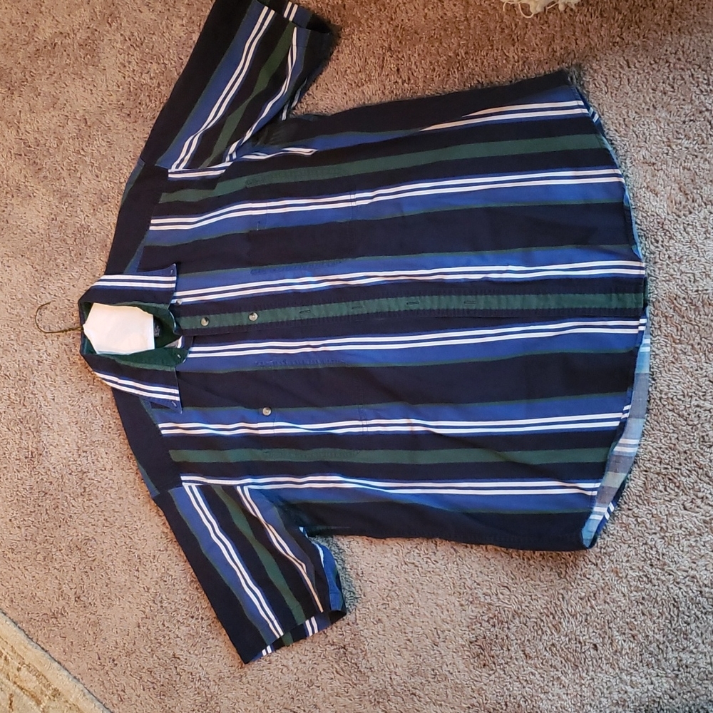 Men's stripe shirt size L